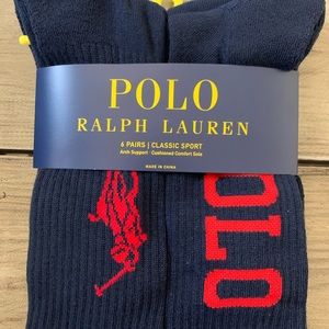 New Polo Ralph Lauren BIG PONY High Socks